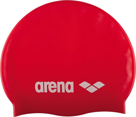 Czepek silikonowy Arena Classic Silicone red,white 