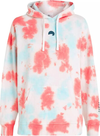 Damska bluza O'neill WOW HOODIE pink ice cube tie dye rozmiar M