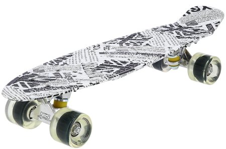 Deskorolka fiszka pennyboard Nils Extreme Art paper