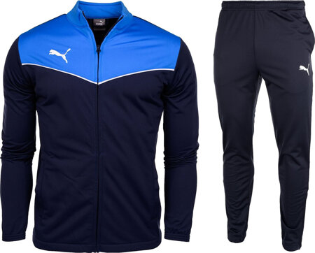 Dres męski Puma individualRISE Tracksuit Electric B granatowo-niebieski 657534 02