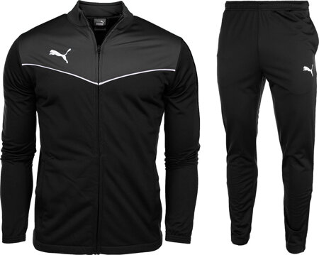 Dres męski Puma individualRISE Tracksuit czarno-szary 657534 03