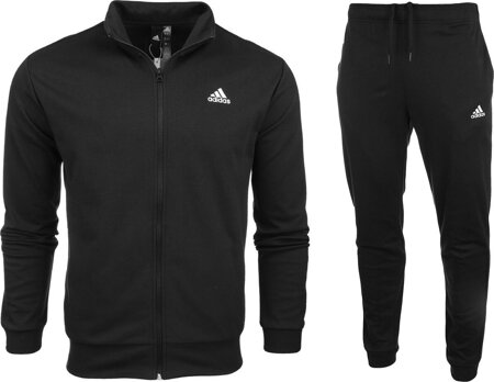 Dres męski adidas Logo Graphic Track Suit czarny HE2228