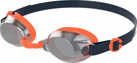 Dziecięce okularki pływackie lustrzanki Speedo Jet Mirror Gog Junior navy/volcanic orange/chrome