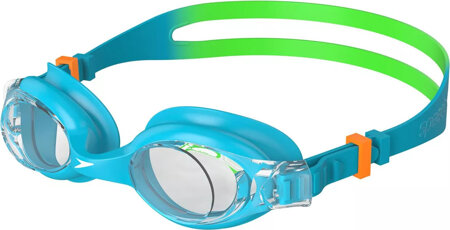 Dziecięce okularki pływackie pływackie Speedo SKOOGLE GOG IU azure blue/fluo green/fluo orange/clear