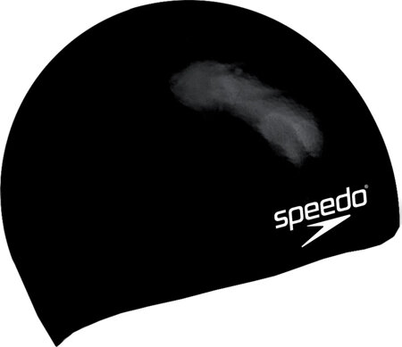 Dziecięcy czepek pływacki silikonowy Speedo Moulded Silicone Cap Ju czarny