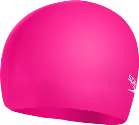 Dziecięcy czepek silikonowy Speedo Moulded Silc Cap JU cherry pink/blush