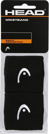 Frotki na rękę Head Wristband czarne 285050