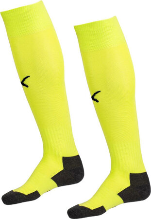 Getry piłkarskie Puma Team LIGA Socks Core limonkowe 703441 33