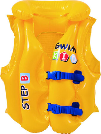 Kamizelka dmuchana na dzieci swim kid żółta 3-6 lat 46x42cm 