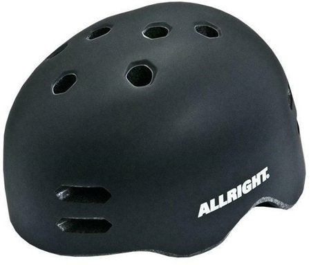 Kask rowerowy na rolki deskorolkę Allright Street czarny rozmiar M