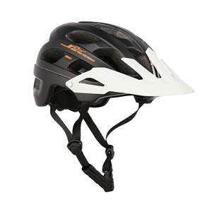 Kask rowerowy na rolki deskorolkę Nils Extreme MTW208 czarno-biały rozmiar M (53-58 cm)