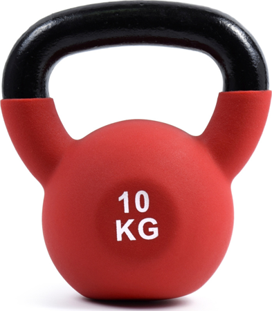 Kettlebell odważnik żeliwny ogumowany 10kg SMJ sport