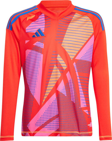 Koszulka bramkarska dla dzieci adidas Tiro 24 Competition Long Sleeve czerwona IN0431