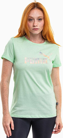 Koszulka damska Puma ESS  Summer Daze Tee miętowa 679921 88