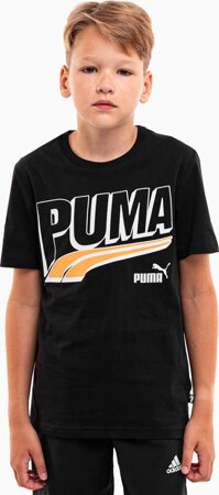 Koszulka dla dzieci Puma ESS MID 90s Graphic Tee czarna 680294 01