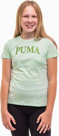 Koszulka dla dzieci Puma Squad Tee miętowa 679387 88