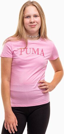 Koszulka dla dzieci Puma Squad Tee różowa 679387 30