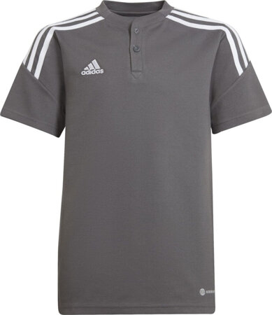 Koszulka dla dzieci adidas Condivo 22 Polo szara HD2314