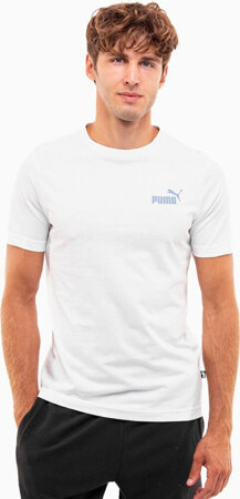 Koszulka męska Puma ESS Small Logo Tee biała 586669 35