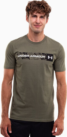 Koszulka męska Under Armour Camo Chest Stripe khaki 1376830 390