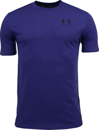 Koszulka męska Under Armour Sportstyle Left Chest SS niebieska 1326799 468