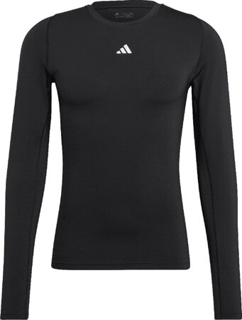 Koszulka męska adidas Techfit Aeroready Long Sleeve Tee czarna HP0626