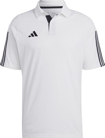 Koszulka męska adidas Tiro 23 Competition Polo biała IC4575