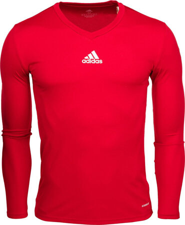 Koszulka termoaktywna dla dzieci adidas Team Base Tee czerwona GN5711