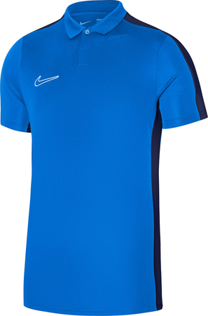 Koszulka treningowa męska Nike DF Academy 23 SS Polo niebieska DR1346 463