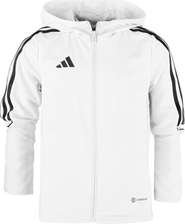 Kurtka dla dzieci adidas Tiro 23 League Windbreaker biała IA1621