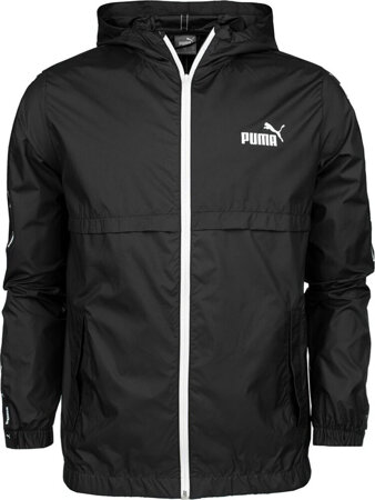 Kurtka męska Puma ESS TAPE Windbreaker czarna 847477 01