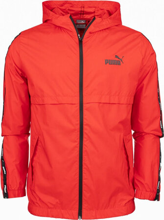 Kurtka męska Puma ESS TAPE Windbreaker czerwona 847477 11