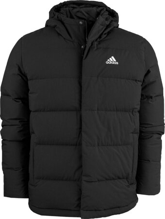 Kurtka męska adidas Helionic Hooded Down czarna HG8751