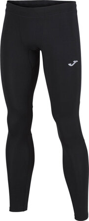 Legginsy męskie do biegania Joma Running Night Long Tights czarne 101779.100