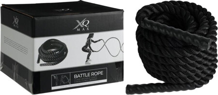 Lina treningowa crossfit battle rope 9m / 25mm 3,7kg Xqmax  