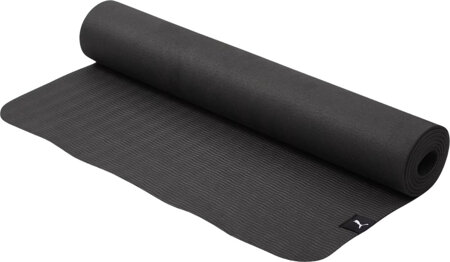 Mata do ćwiczeń jogi yogi pilatess Puma Fitness mat czarna 54200 01