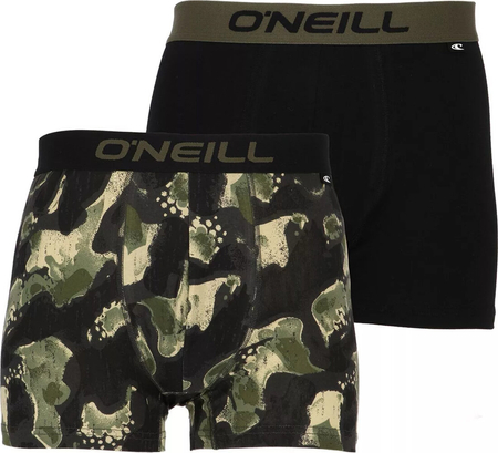 Męskie bokserki O'neill MEN BOXER CAMO & PLAIN 2PK rozmiar M