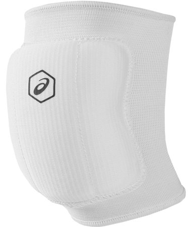 Nakolanniki ochraniacze siatkarskie Asics Basic Kneepad białe 146814 0001