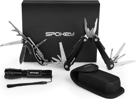 Narzędzie wielofunkcyjne Spokey multitool 4-częściowy Bold czarne 929233