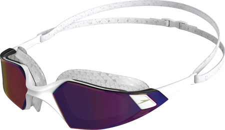 Okularki pływackie Speedo Aquapulse Pro Mirror Gog Au white/clear/purple gold