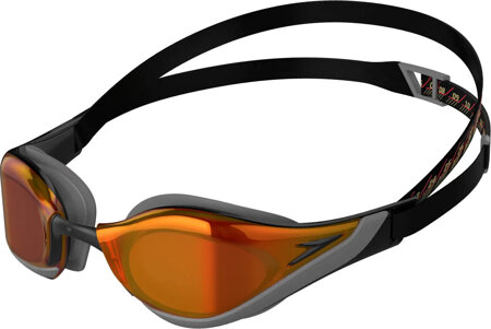 Okularki pływackie Speedo Fastskin Pure Focus Gog Mir Au black/cool grey/fire gold