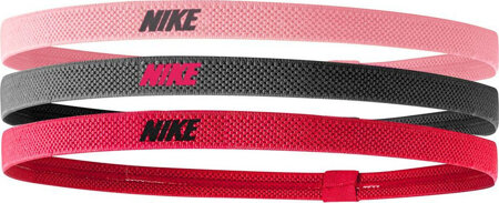 Opaski na włosy Nike Elastic 2.0 3 szt. różowa, fioletowa, różowa N1004529658OS