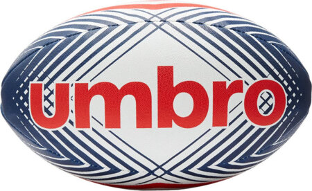 Piłka do gry w rugby Umbro 26760u r.5 biało-czerwono-granatowa