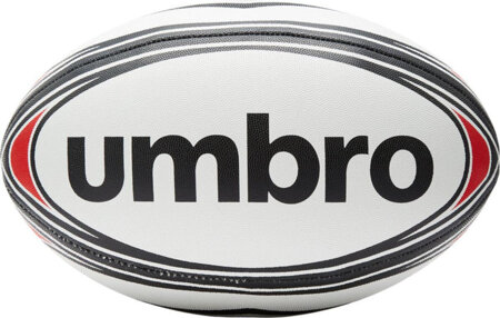 Piłka do gry w rugby Umbro 26762u biało-czerwono-czarna rozmiar 5