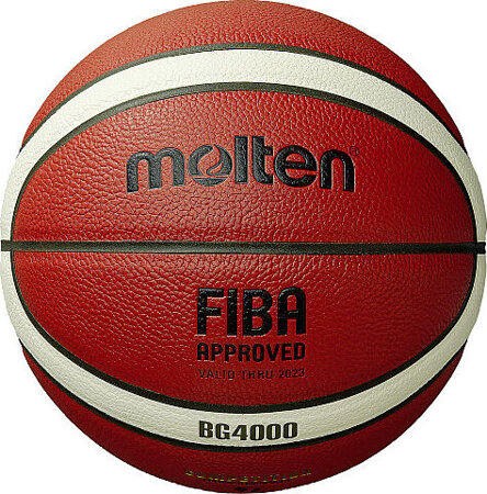 Piłka do koszykówki koszykowa Molten B6G4000 BG4000 FIBA rozmiar 6