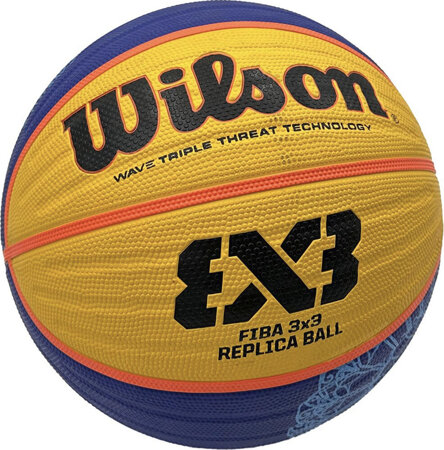 Piłka do koszykówki koszykowa Wilson FIBA 3x3 Replica Paris 2024 rozmiar 6