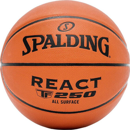 Piłka koszykowa Spalding React TF-250 rozm. 5 brązowa 76803Z