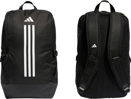 Plecak sportowy szkolny miejski adidas Essentials 3-Stripes czarny IP9884