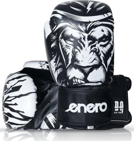 Rękawice bokserskie kickboxing sparingowe treningowe Enero Tiger 14oz