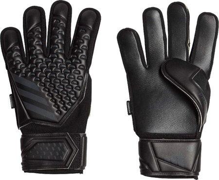 Rękawice bramkarskie adidas Predator Match Fingersave czarne HY4076